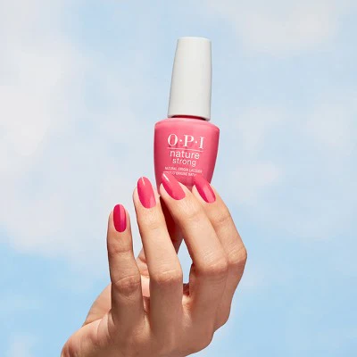OPI Nature Strong Nail Polish Big Bloom Energy 0.5 fl oz - New - Image 4