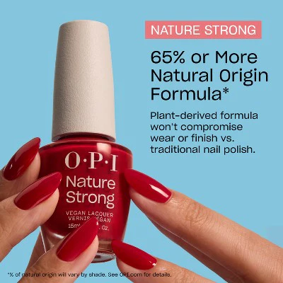 OPI Nature Strong Nail Polish Big Bloom Energy 0.5 fl oz - New - Image 6