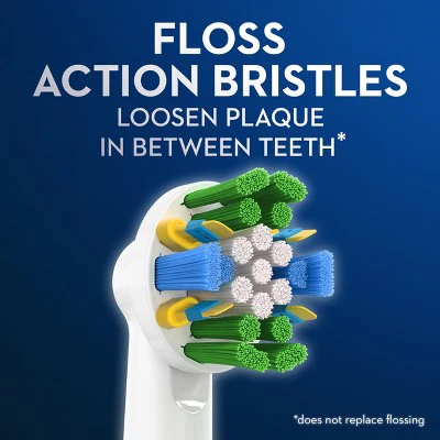 Oral-B Floss Action X-Filament Replacement Brush Heads 3ct - Imperfect Box - Image 3