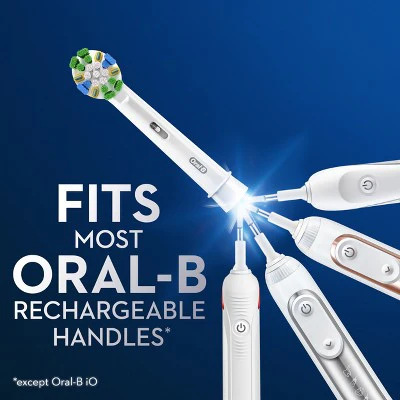 Oral-B Floss Action X-Filament Replacement Brush Heads 3ct - Imperfect Box - Image 6