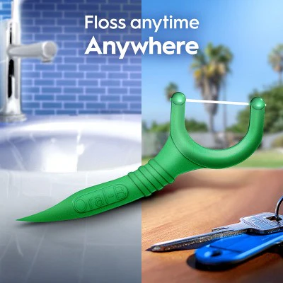 Oral-B Glide with Scope Outlast Dental Floss Picks Mint 225ct - New - Image 6