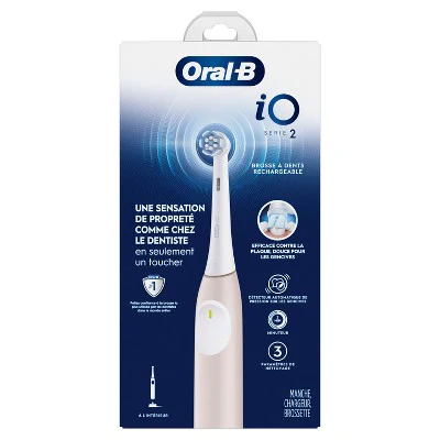 Oral-B iO Series 2 Electric Toothbrush Peach - Imperfect Box - Image 13