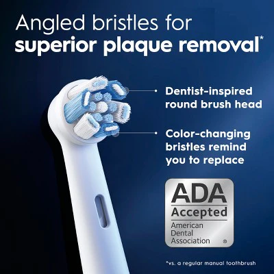 Oral-B iO Ultimate Clean Replacements Brush Heads White 2ct - Imperfect Box - Image 6
