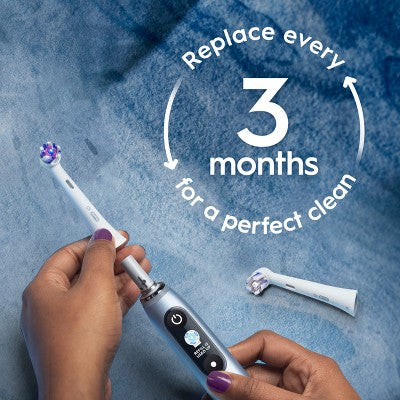 Oral-B iO Ultimate Replacement Brush Heads White 2ct - Imperfect Box - Image 8