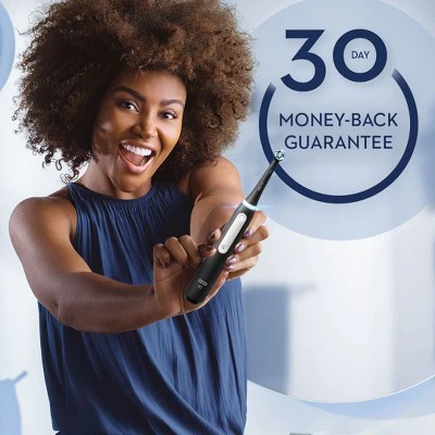 Oral-B iO6 Black Electric Toothbrush - Imperfect Box - Image 10