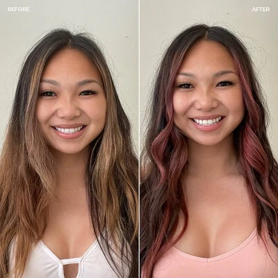 Overtone Golden Rose Hair Mask Semi-Permanent Hair Dye & Color Conditioner - New - Image 4