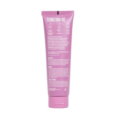 Overtone Misty Magenta Hair Mask Semi-Permanent Hair Dye & Color Conditioner Cotton Candy Pink for Brown; Blonde Hair - New - Image 8
