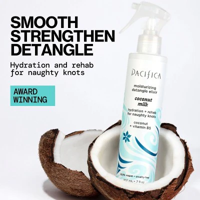 Pacifica Coconut Milk Leave on Detangling and Repair Spray 7 fl oz - New - Image 5