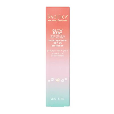 Pacifica Glow Baby Brightening Setting Mist SPF 45 1.7 fl oz - Missing Box - Image 3