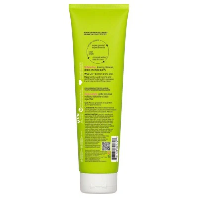 Pacifica Kale Detox Deep Cleansing Face Wash Scented 5 fl oz - Imperfect Container - Image 2