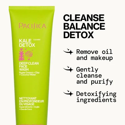Pacifica Kale Detox Deep Cleansing Face Wash Scented 5 fl oz - Imperfect Container - Image 6