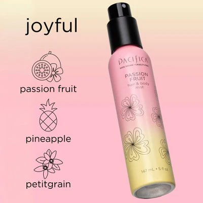 Pacifica Passion Fruit Hair; Body Mist 5 fl oz - New - Image 3