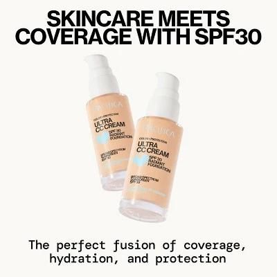 Pacifica Ultra CC Cream Radiant Foundation with SPF 17 Neutral/Fair 1 fl oz - Imperfect Box - Image 8