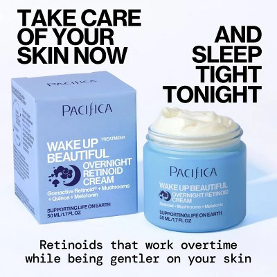 Pacifica Wake Up Beautiful Overnight Retinol Cream 1.7 fl oz - Imperfect Box - Image 11