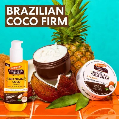 Palmer's Brazilian Coco Firming Oil 6.5 fl oz - Small Amount Missing - Image 8