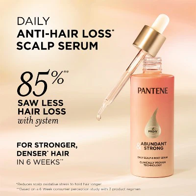 Pantene Abundant & Strong Treatment Serum 2 fl oz - Imperfect Box - Image 2