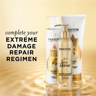 Pantene Keratin Leave-In Repair Treatment 7.6oz - Imperfect Container - Image 7