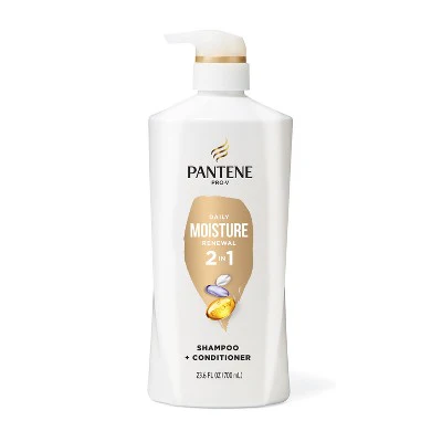 Pantene Pro V Daily Moisture Renewal 2 in 1 Shampoo & Conditioner 23.6 fl oz - New