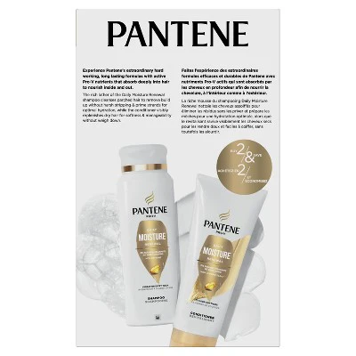 Pantene Pro-V Daily Moisture Renewal Shampoo and Conditioner Bundle 22.4 fl oz - Imperfect Box - Image 11