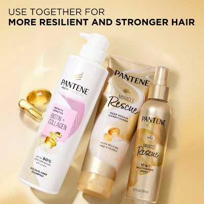 Pantene Pro-V Miracle Rescue Deep Repair Conditioner 8 fl oz - Imperfect Container - Image 11