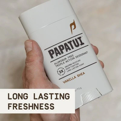 Papatui 48-Hour Solid Deodorant Vanilla Shea 2.6oz - New - Image 4