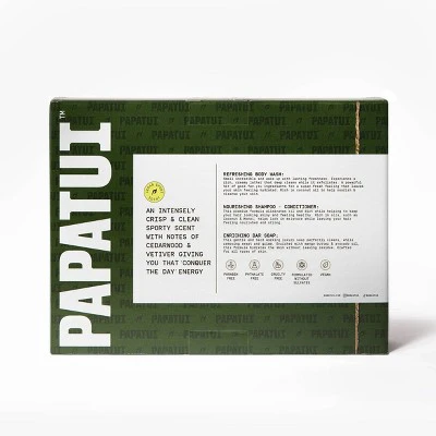 Papatui Men's Shower Pack Cedar Sport 3ct - Imperfect Box - Image 4