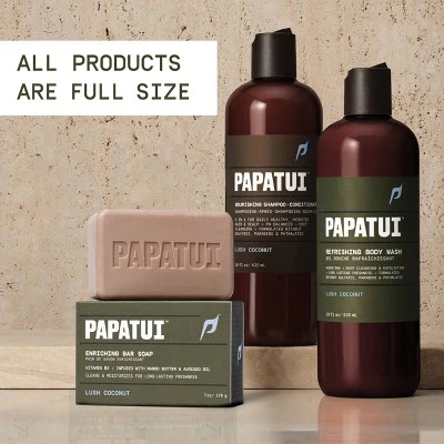 Papatui Men's Shower Pack Lush Coconut 3ct - MIssing Box - Image 6
