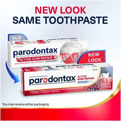 Parodontax Active Gum Repair Whitening Toothpaste 6.8oz/2pk - Missing Box - Image 10