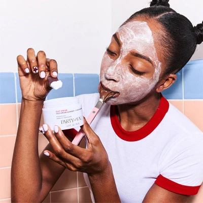 Party of You Cold Cream Face Cleanser, Makeup Remover; Hydrating Mask Cult Cream 3.5oz - Imperfect Container - Image 3
