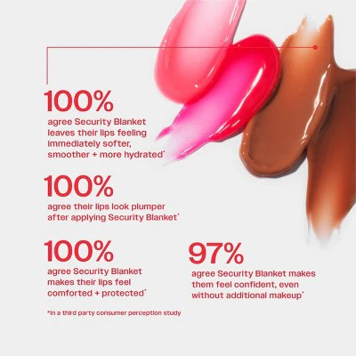 Party of You Peptide Lip Balm in Strawberry Milkshake Security Blanket 0.5oz - New - Image 4