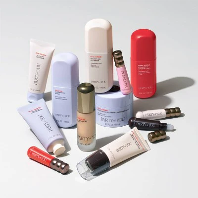Party of You Peptide Lip Balm in Strawberry Milkshake Security Blanket 0.5oz - New - Image 9