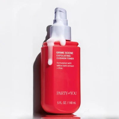Party of You PHA Exfoliating Milky Toner Grime Scene 5oz - Imperfect Container - Image 2