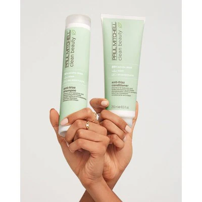 Paul Mitchell Clean Beauty Anti-Frizz Shampoo 8.5 fl oz - Imperfect Container - Image 5
