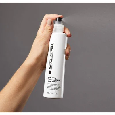 Paul Mitchell Freeze and Shine Super Spray 8.5oz - Imperfect Container - Image 2