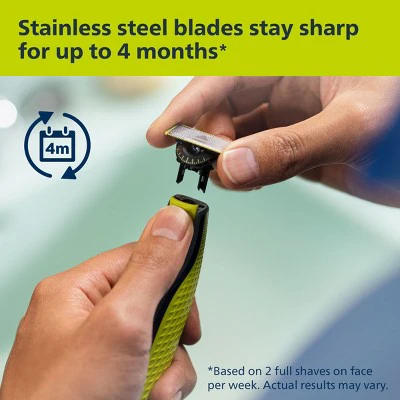 Philips Norelco OneBlade 360 Face Rechargeable Men's Electric Shaver and Trimmer QP2724/70 - Imperfect Box - Image 12