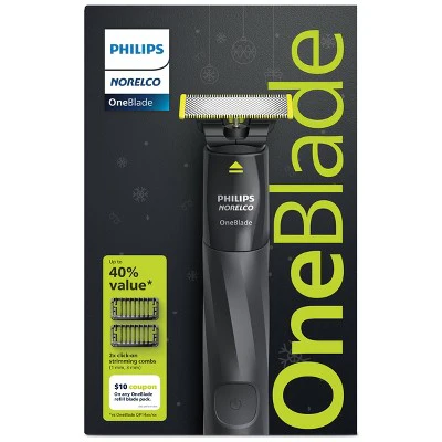 Philips Norelco OneBlade Holiday Giftset 7ct - New - Image 4