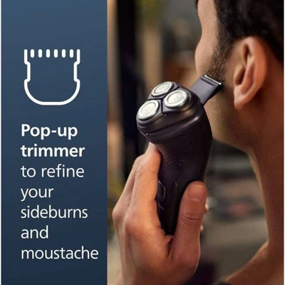Philips Norelco Wet & Dry Men's Rechargeable Electric Shaver 2600 - Imperfect Box - Image 10