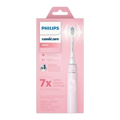 Philips Sonicare 4100 Rechargeable Electric Toothbrush Sugar Rose - Imperfect Box - Image 2
