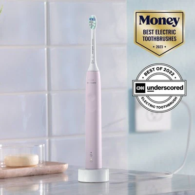 Philips Sonicare 4100 Rechargeable Electric Toothbrush Sugar Rose - Imperfect Box - Image 8