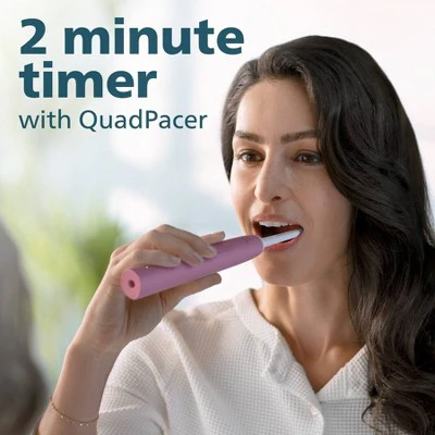 Philips Sonicare 4100 Plaque Control Rechargeable Electric Toothbrush HX3681/26 Deep Pink - Imperfect Box - Image 10