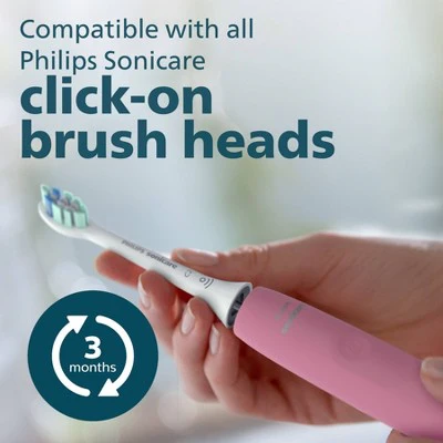 Philips Sonicare 4100 Plaque Control Rechargeable Electric Toothbrush HX3681/26 Deep Pink - Imperfect Box - Image 13