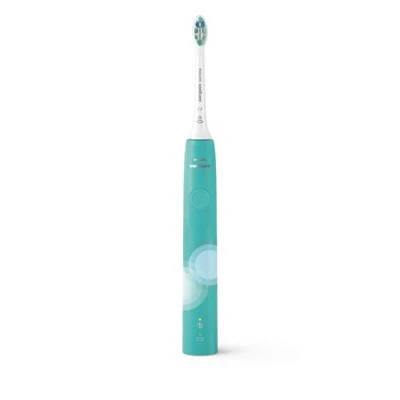 Philips Sonicare 4100 Rechargeable Electric Toothbrush Turquoise - Imperfect Box - Image 3