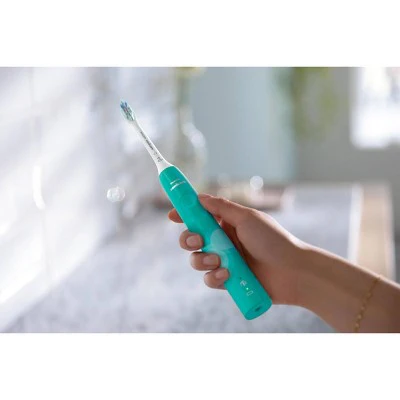 Philips Sonicare 4100 Rechargeable Electric Toothbrush Turquoise - Imperfect Box - Image 9
