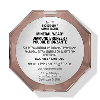 Physicians Formula Mineral Wear Diamond Bronzer 0.2oz - Imperfect Box - Image 5