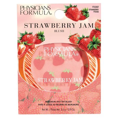 Physicians Formula Murumuru Butter Blush Strawberry Jam 0.19oz - Imperfect Box - Image 2