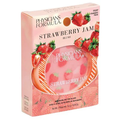 Physicians Formula Murumuru Butter Blush Strawberry Jam 0.19oz - Imperfect Box - Image 6
