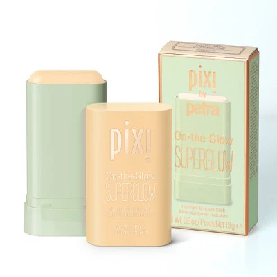 Pixi by Petra On-The-Glow Super Glow Highlighter Stick Gilded Gold 0.6oz - - Image 2