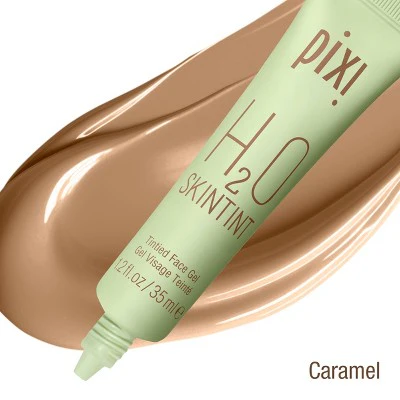 Pixi H20 Skintint Foundation Caramel 1.2 fl oz - Imperfect Box - Image 3