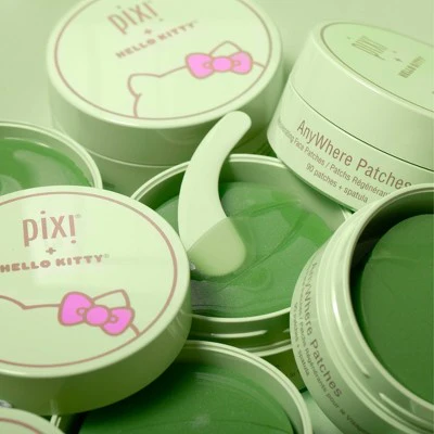 Pixi + Hello Kitty Anywhere Rejuvenating Face Patches 90ct - Imperfect Box - Image 5