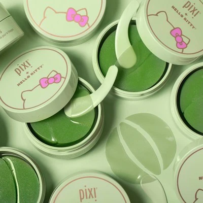 Pixi + Hello Kitty Anywhere Rejuvenating Face Patches 90ct - Imperfect Box - Image 7